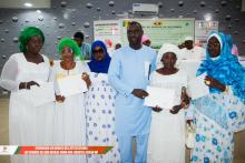 CEREMONIE DE REMISE DES ATTESTATIONS ,LES FEMMES DE AND DEKKAL SUNU GOX LIGGEYAL ASKAN WI