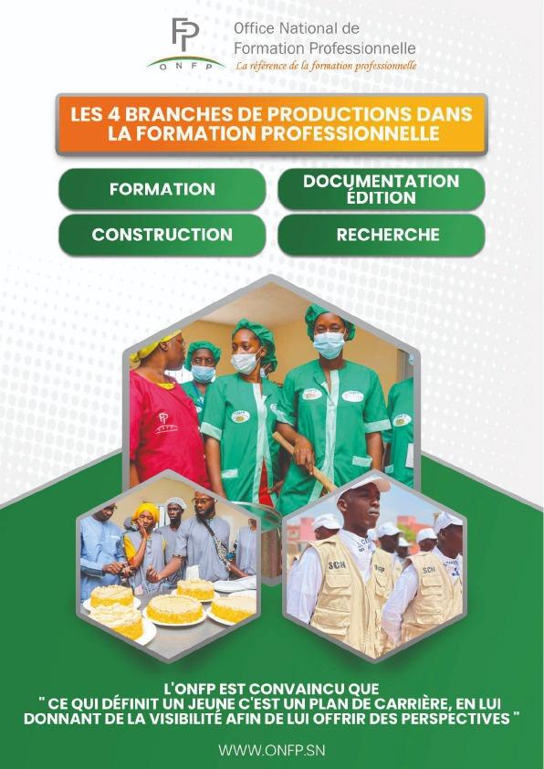 Les 4 branches de production