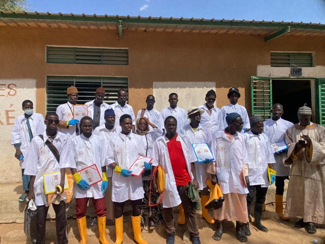 PÒLE DIOURBEL-LOUGA: Début des formations en techniques de production maraîchère et en transformation de céréales locales (TCL) à Touba -Est